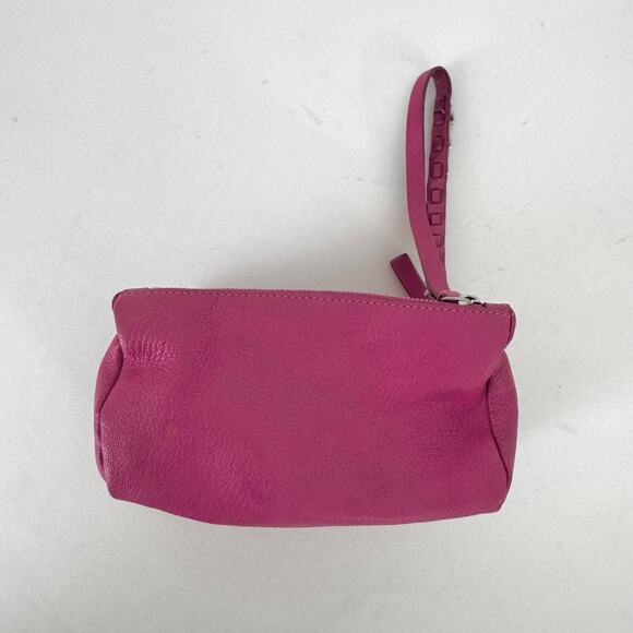 Givenchy Pandora Leather Wristlet Sugar Goatskin Fuchsia Hot Pink - Picture 6 of 15